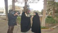 صداو سیمای مرکز سمنان در مرکز بهداشت شهرستان سمنان  
